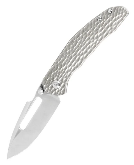 Artisan Cutlery Building The BOA Framelock Folding Knife, S35VN, Titanium Stippled, 1862G-FGY