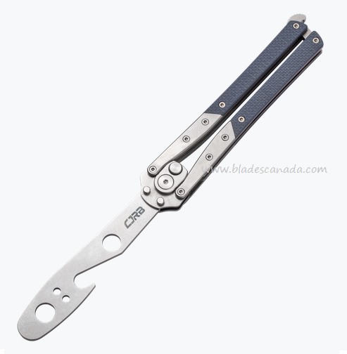 CJRB Kinetic-Flip Tool, G10 Blue/Grey, J1908BU