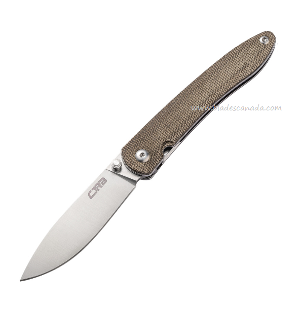 CJRB Ria Folding Knife, AR-RPM9, Micarta Green, J1917-ODG