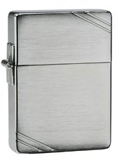 (image for) Zippo Replica Lighter - Brushed Chrome, 1935