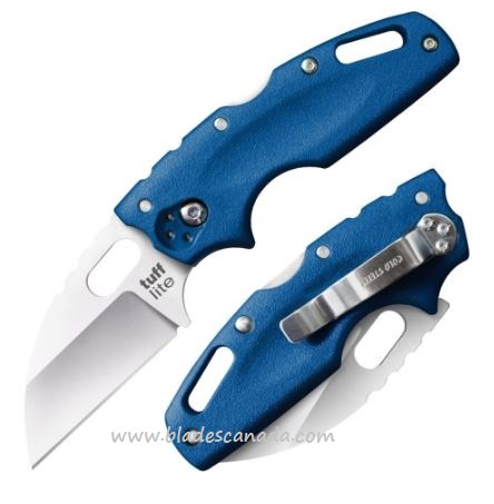 Cold Steel Tuff Lite Folding Knife , AUS 8A, Blue Handle, 20LTB