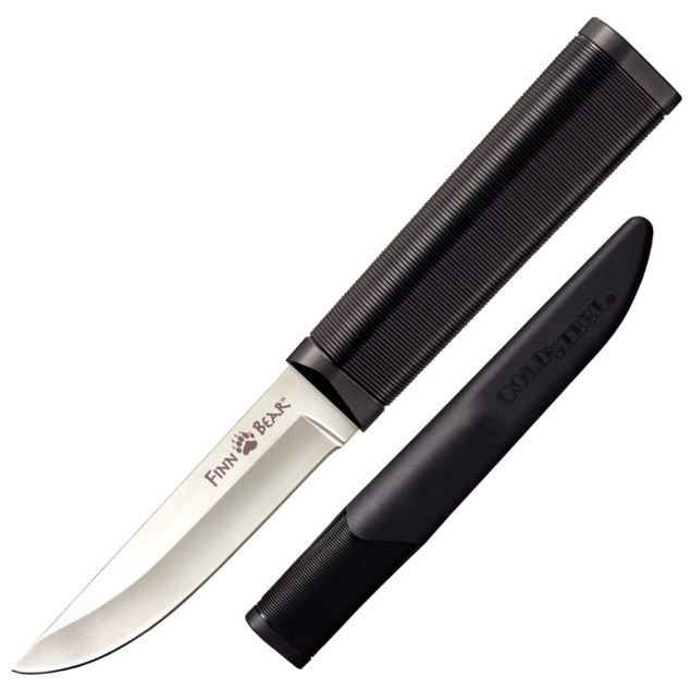 Cold Steel Finn Bear Fixed Blade Knife, 4116 Steel, Hard Sheath, 20PC