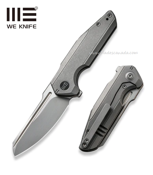 WE Knife StarHawk Flipper Framelock Knife, CPM 20CV, Titanium, WE21017-1