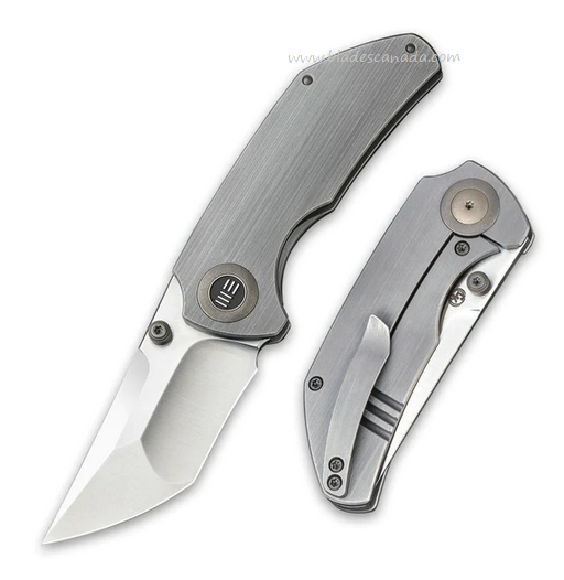 WE Knife Thug Framelock Folding Knife, CPM 20CV, Titanium, 2103A