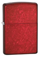 Zippo Candy Apple Red Lighter, 21063 - Click Image to Close