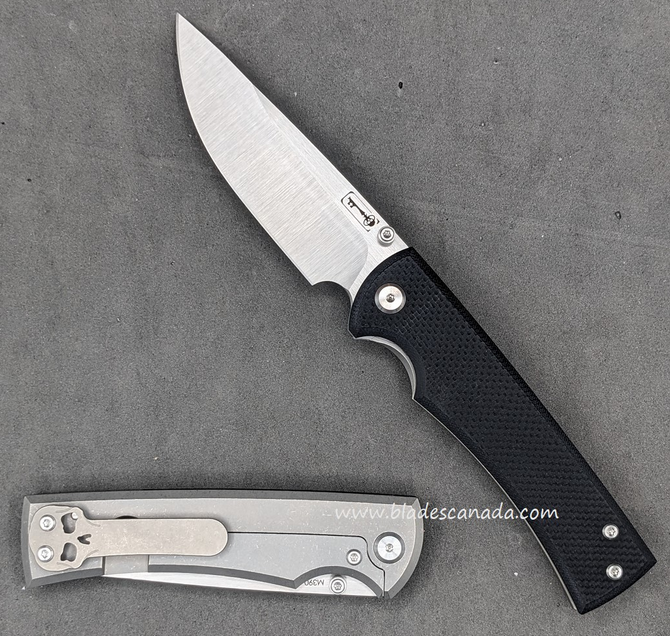 Chaves Ultramar 229 Liberation Framelock Folding Knife, M390 Drop Point, G10 Black, 229/LDP/BG10/BF