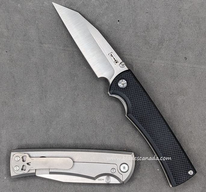 Chaves Ultramar 229 Sangre Framelock Folding Knife, M390 Wharncliffe, G10 Black, 229/SW/BG10/BF