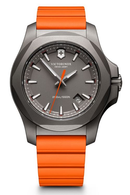 Victorinox I.N.O.X. Titanium Rubber Strap - Orange