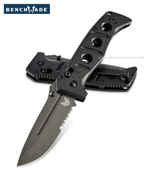 Benchmade Adamas Folding Knife, CPM CruWear, G10 Black, 275SGY-1