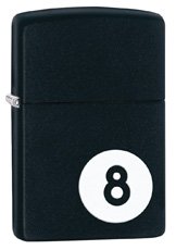 Zippo 8 Ball Lighter, 28432 - Click Image to Close