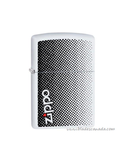 Zippo White Matte Lighter, 29689