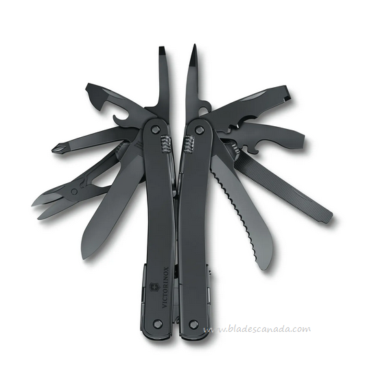 Swiss Army Swiss Tool Spirit MXBS, Black, 24 Lockable Functions