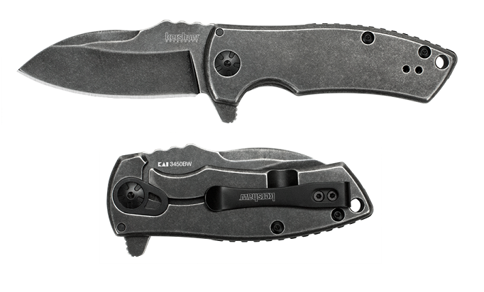 Kershaw Spline Framelock Assisted Flipper, K3450BW