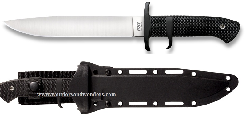 Cold Steel OSI Fixed Blade Knife, AUS 8A Single Edge, Sub-Hilt, Secure-Ex Sheath, CS-39LSSS