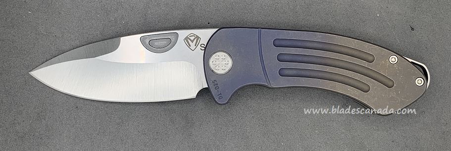 Medford Theseus Framelock Folding Knife, S35VN, Titanium Bronze Violet Fade Ano