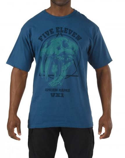 5.11 Apex Predator T-Shirt - Harbour Blue [Clearance Size Small]