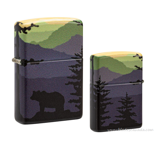 Zippo Bear Landscape Lighter, 49482