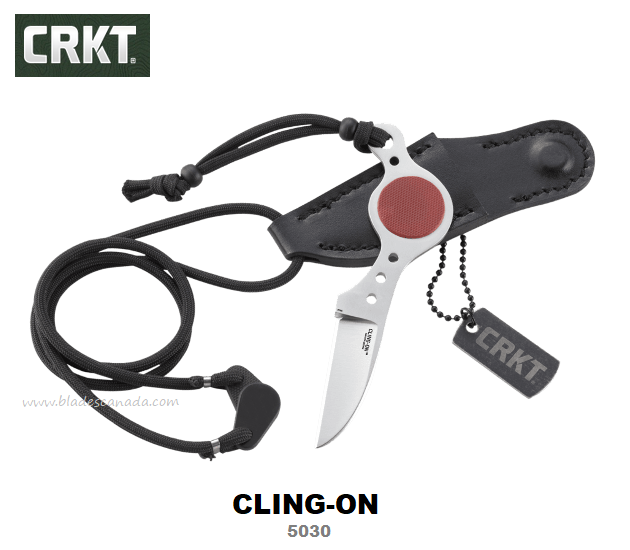 CRKT Cling-On Fixed Blade Neck Knife, CRKT5030