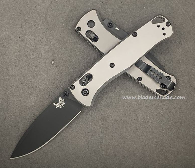 Benchmade Bugout Customized Folding Knife, M4, Titanium, Black Thumbstud & Standoffs, 535CU230