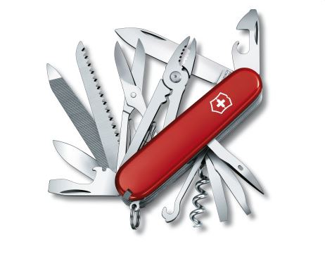Swiss Army Handyman - Red - Click Image to Close
