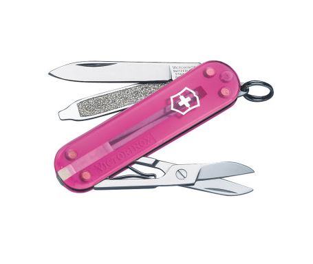 Victorinox Swiss Army Classic SD - Translucent Pink 54005