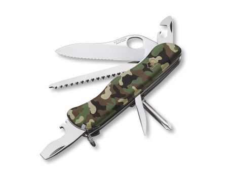 Victorinox Swiss Army One Hand Trekker - Camo