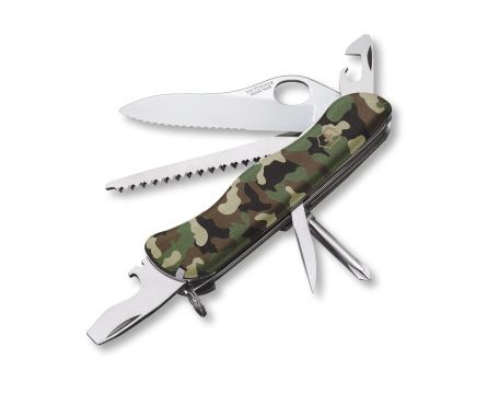 Swiss Army One Hand Trekker - Camo