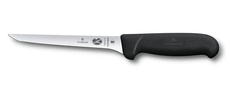 Victorinox Fibrox Boning Knife, 6" Flexible Blade