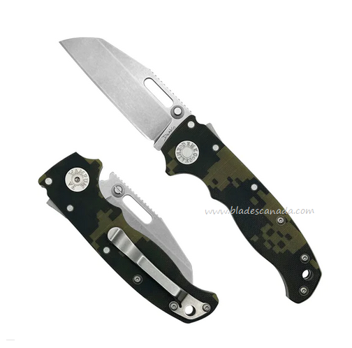 Demko AD20.5 Shark Lock Folding Knife, 3V SW Shark Foot, G10 Digi Camo