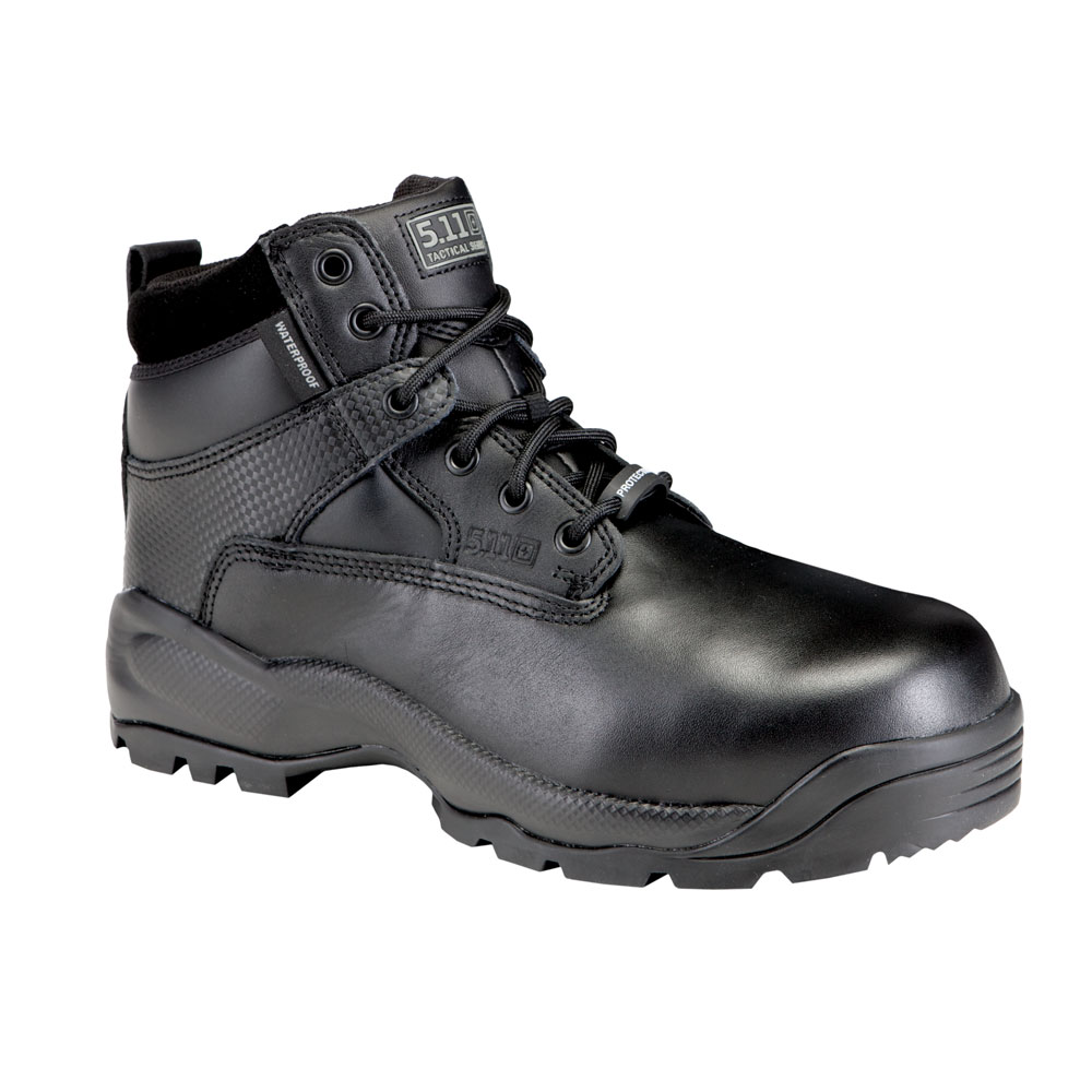 5.11 A.T.A.C. 6" Shield Side Zip ASTM Boots - Black [Clearance] - Click Image to Close