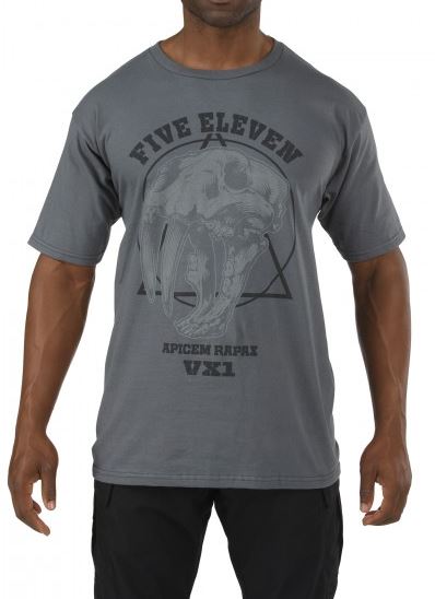 5.11 Apex Predator T-Shirt - Charcoal [Clearance Size Small]