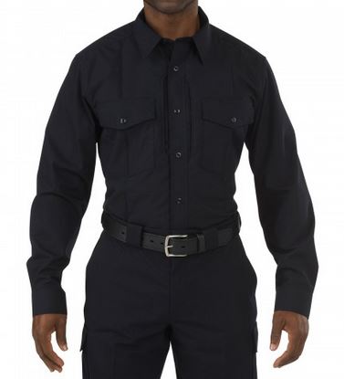 5.11 Stryke Shirt PDU [Class B] L/S - Midnight Navy - Click Image to Close