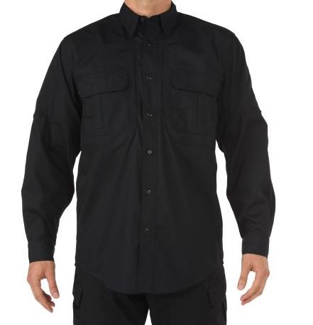5.11 Taclite Pro L/S Shirt - Black - Click Image to Close