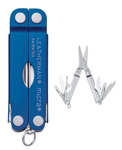 Leatherman Micra Mini Multi-Tool, Blue Handle