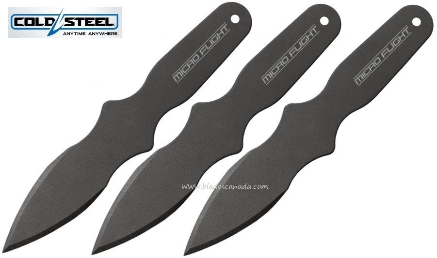 Cold Steel Mini Blades Triple Throwing Knife Set, 80STMB