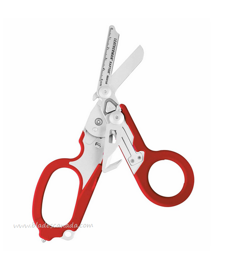 Leatherman Raptor Rescue Shears, Red, Utility Black Sheath, 832337