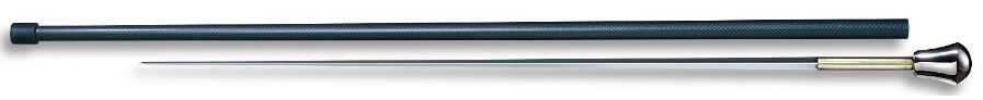 Cold Steel Cane, 1055 Carbon Blade, Aluminum Head, CF Shaft, CS-88SCF