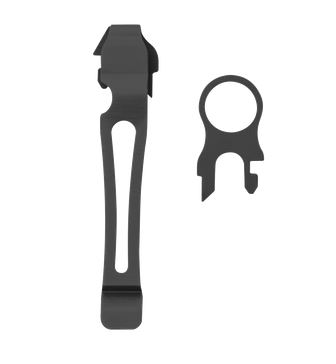 Leatherman Pocket Clip And Lanyard Ring - Black