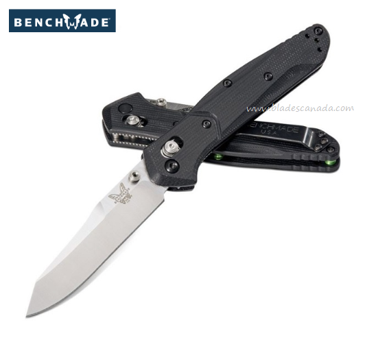 Benchmade 940-2 Osborne Folding Knife, CPM S30V, G10 Black