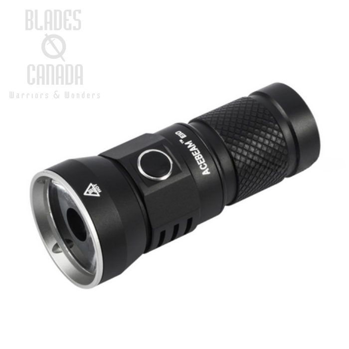 (image for) Acebeam E10 Pocket Flashlight, OSRAM LED, Black Aluminum, White LED - 760 Lumens
