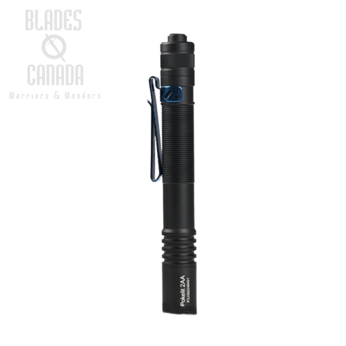 (image for) Acebeam Pokelit 2*AA Flashlight, Black - 600 Lumens