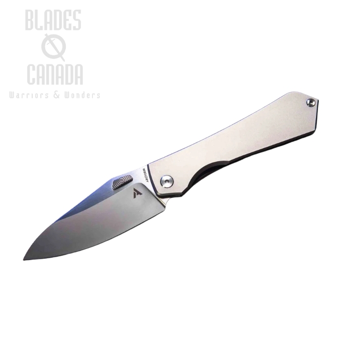 (image for) Arcform Theory Framelock Folding Knife, M390, Titanium Grey, ARC-0152