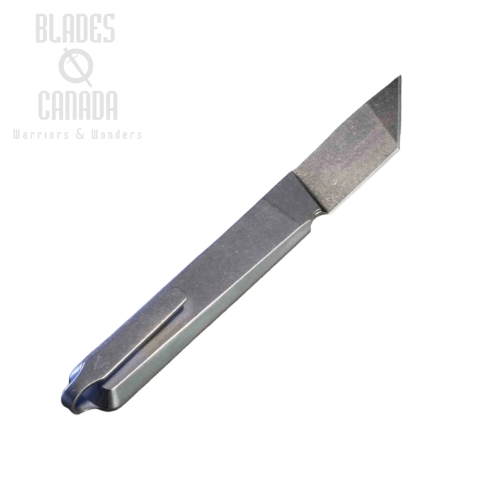 (image for) Arcform Alt:Cut Minimal Fixed Blade Knife, S35VN SW Tanto, Titanium, ARC-0170S