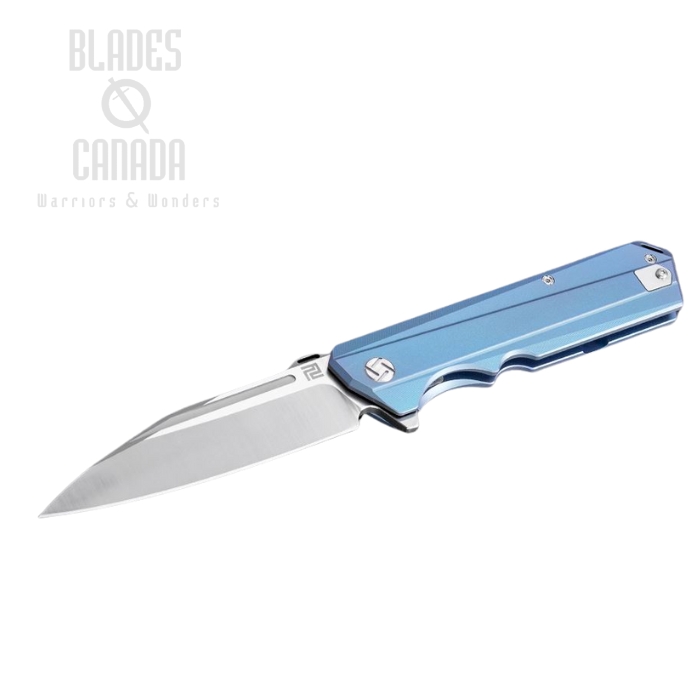 Artisan Cutlery Littoral Flipper Framelock Knife, S35VN, Titanium, 1703GBU