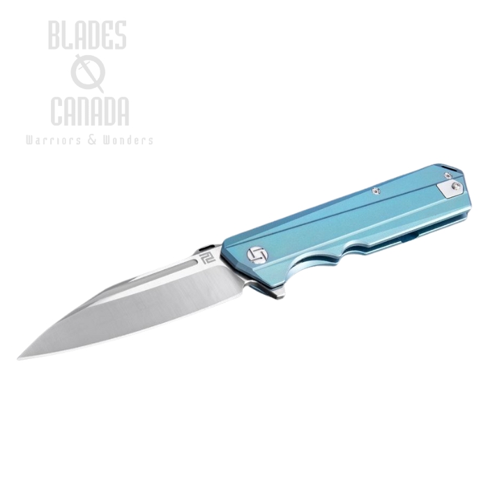 Artisan Cutlery Littoral Flipper Framelock Knife, S35VN, Titanium, 1703G-GN