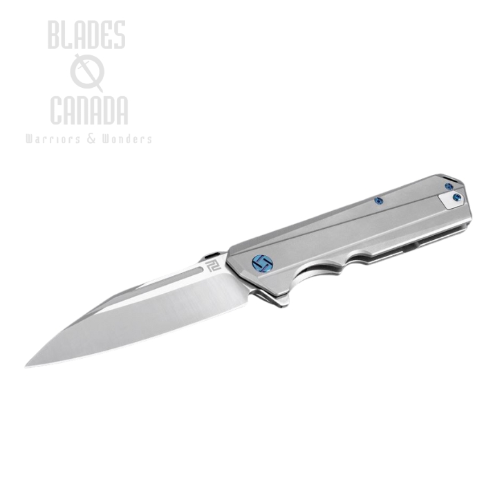 Artisan Cutlery Littoral Flipper Framelock Knife, S35VN, Titanium, 1703GGY