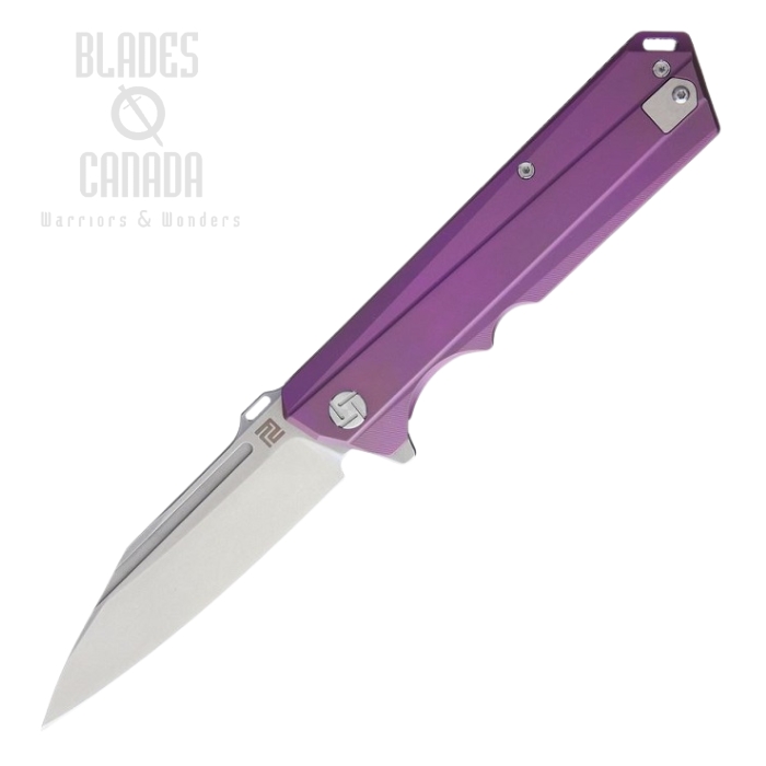 Artisan Cutlery Littoral Flipper Framelock Knife, S35VN, Titanium, 1703GRE