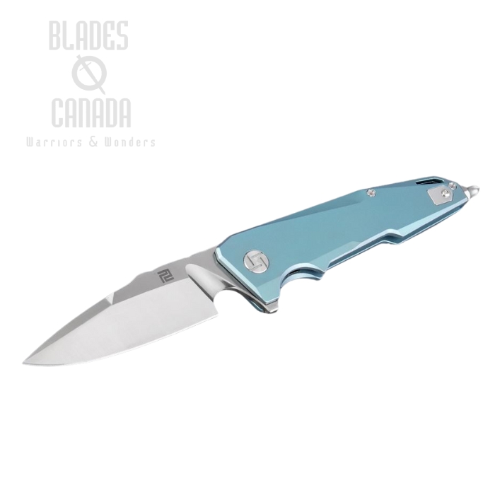Artisan Cutlery Predator Flipper Framelock Knife, S35VN, Titanium, 1706GGN