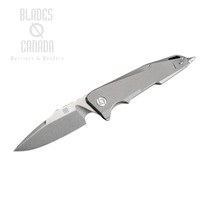 Artisan Cutlery Predator Flipper Framelock Knife, S35VN, Titanium, 1706GGY