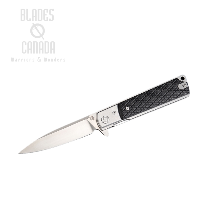 Artisan Cutlery Classic Flipper Folding Knife, D2, G10 Black, 1802P-BKC